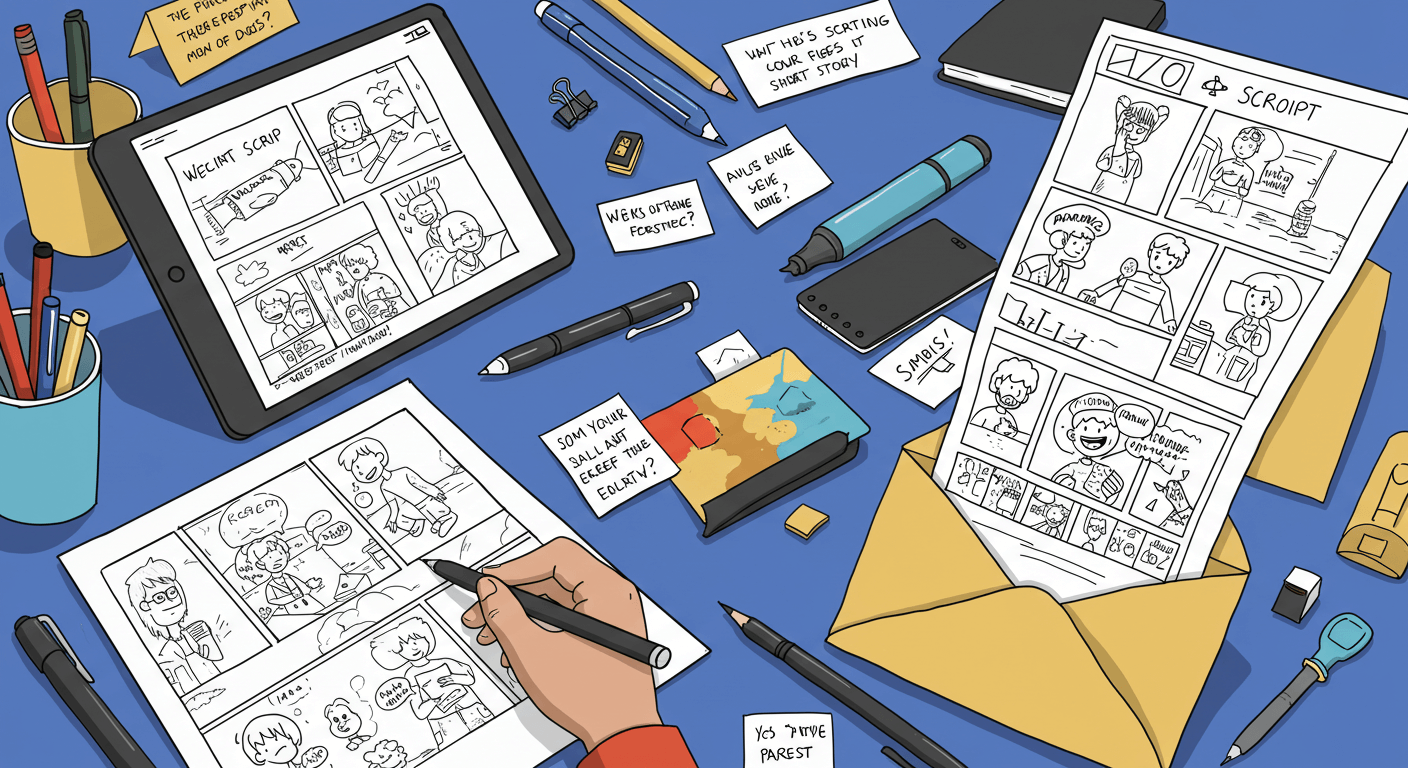 How To Write a Comic Short Story: From Script to Submission?