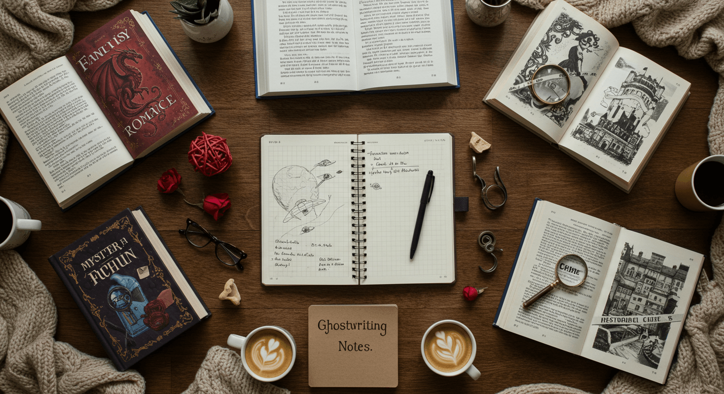 How To Find the Best Ghostwriter for Your Genre?