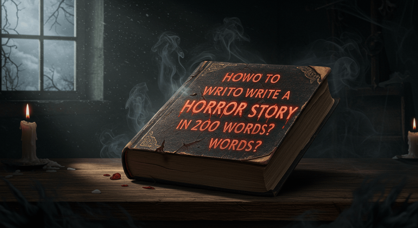 How To Write a Horror Story In 200 Words?