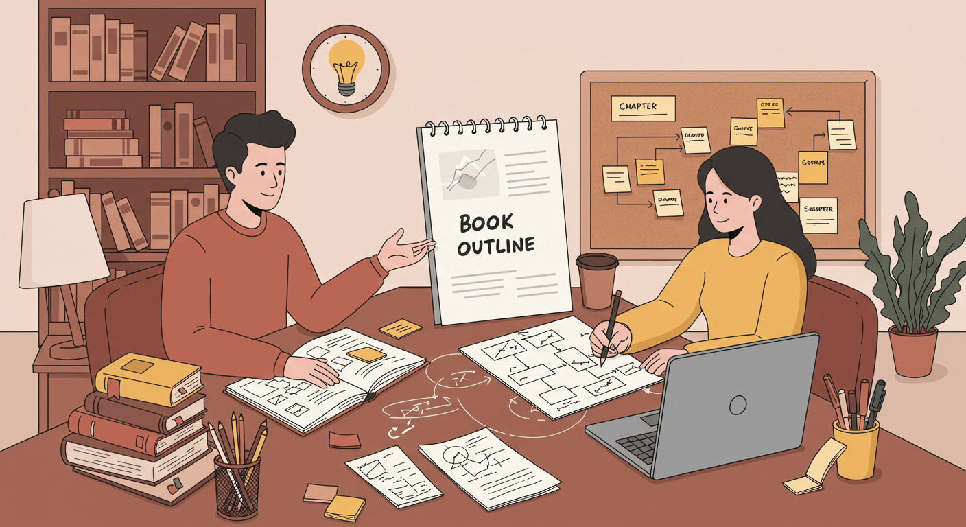 How To Outline Your Book Like a Pro Even If You Hire A Ghostwriter