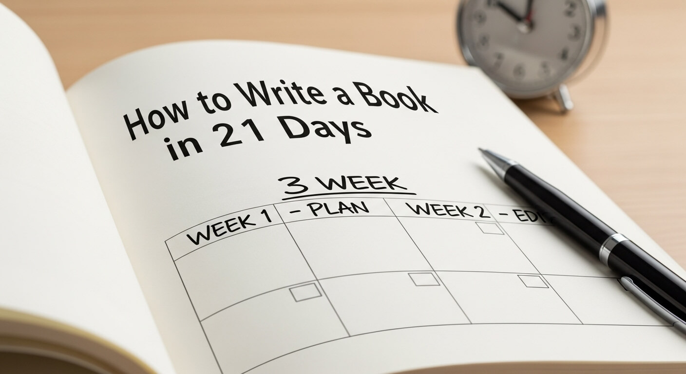 How To Write a Book In 21 Days?