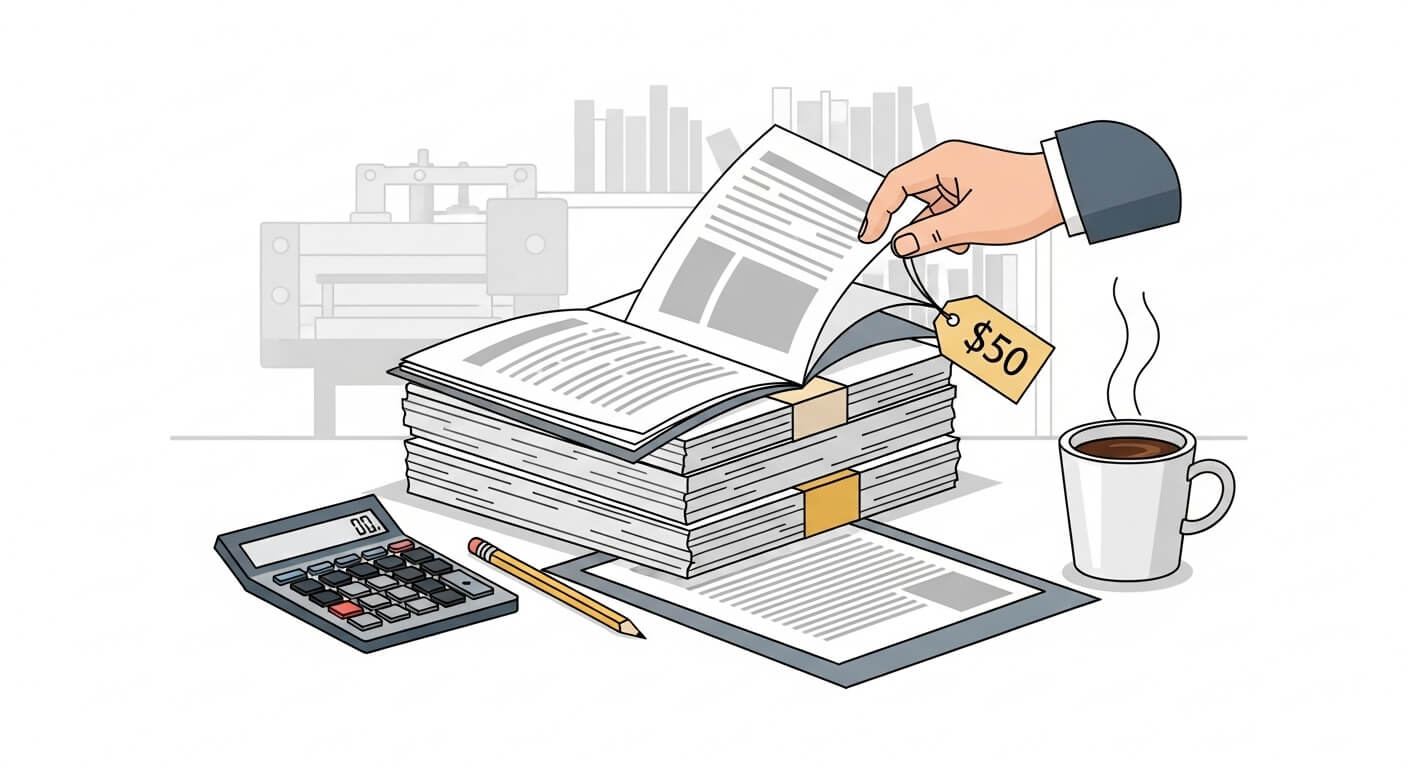 How Much Does It Cost to Make A 100-Page Book in 2025?