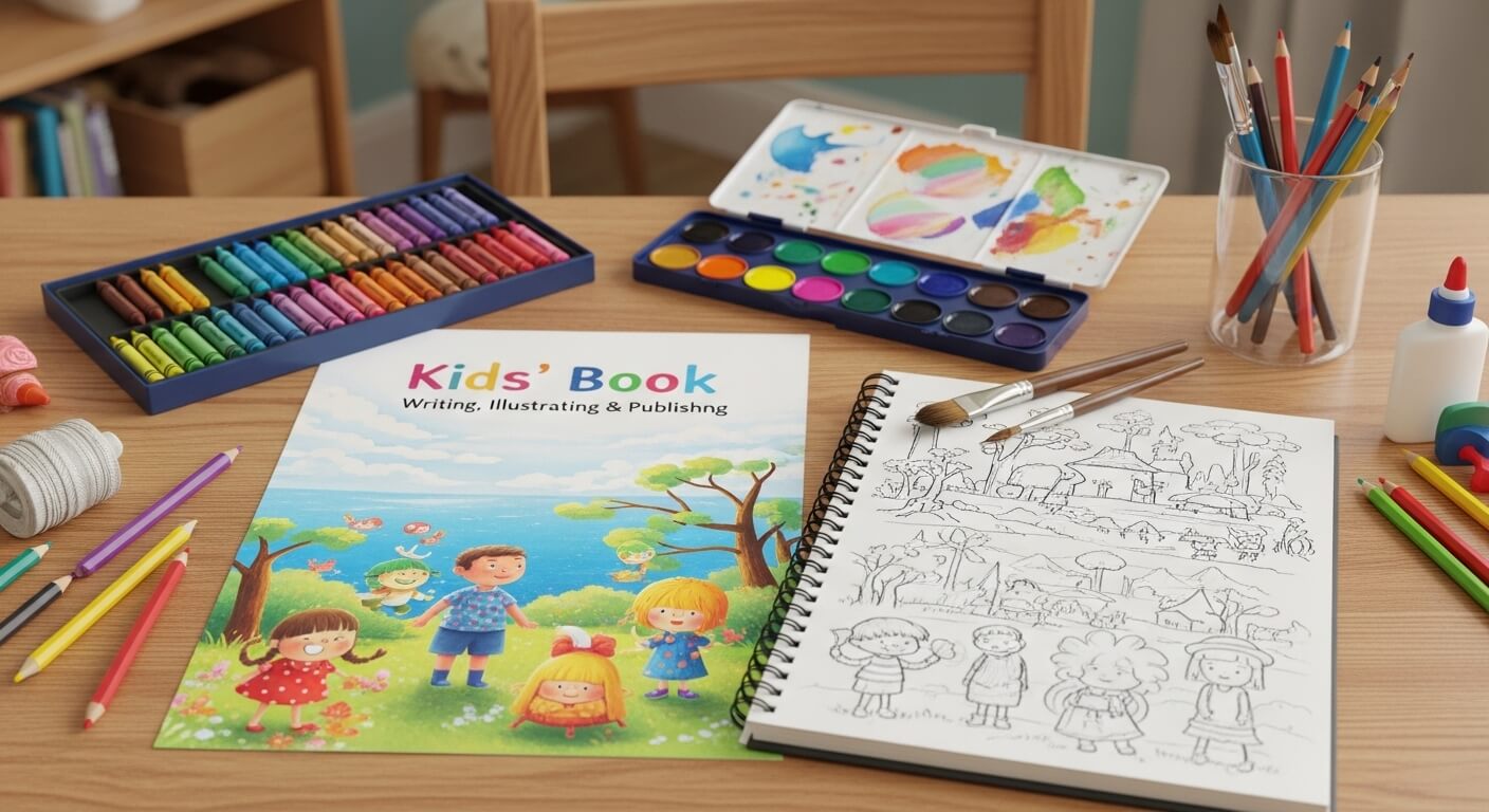 How To Make a Kids’ Book: Writing, Illustrating & Publishing Tips?