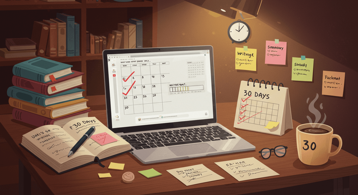 How To Write and Publish a Book In 30 Days