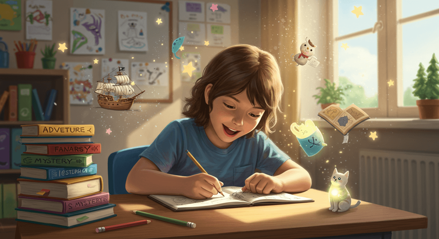How To Write A Story For Class 4