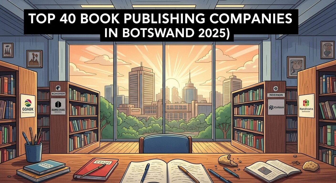 Top 40 Book Publishing Companies in Botswana (Updated 2025)