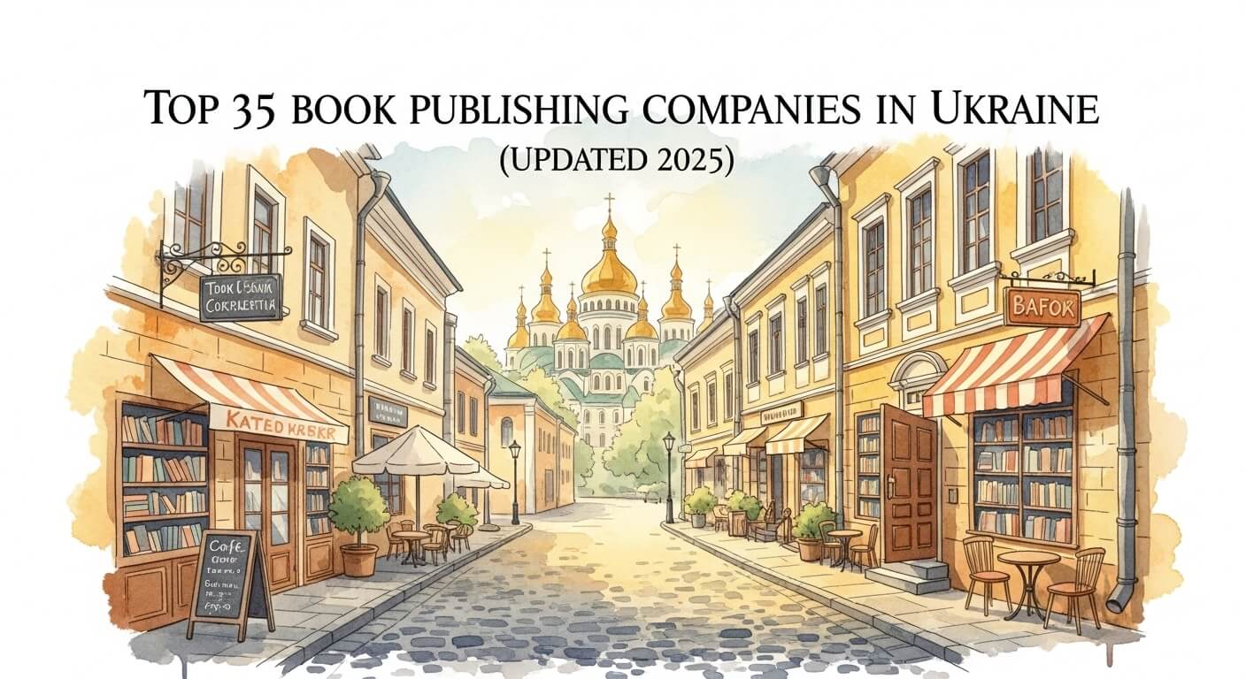 Top 35 Book Publishing Companies in Ukraine (Updated 2025)