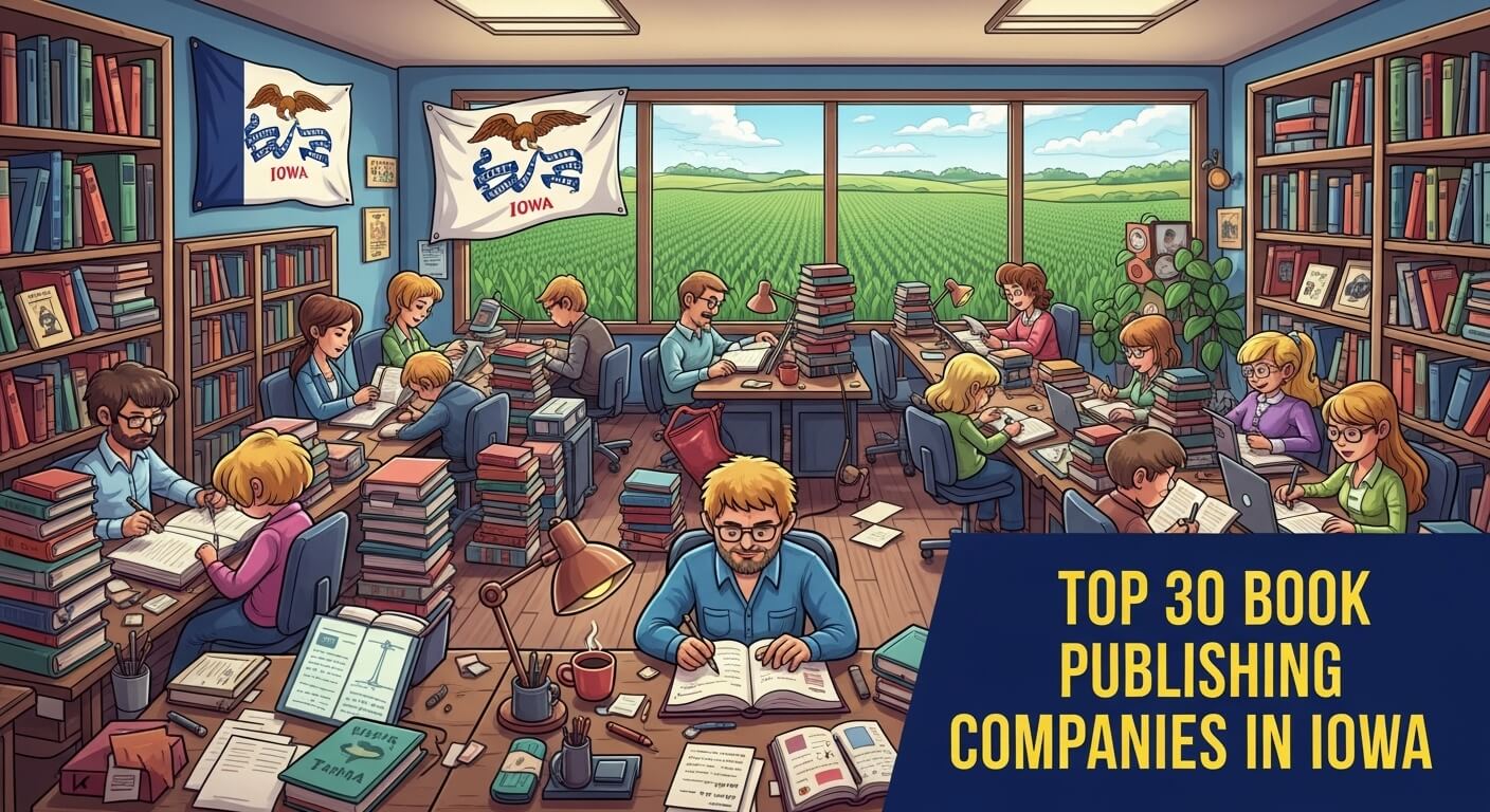 Top 30 Book Publishing Companies in Iowa 2025