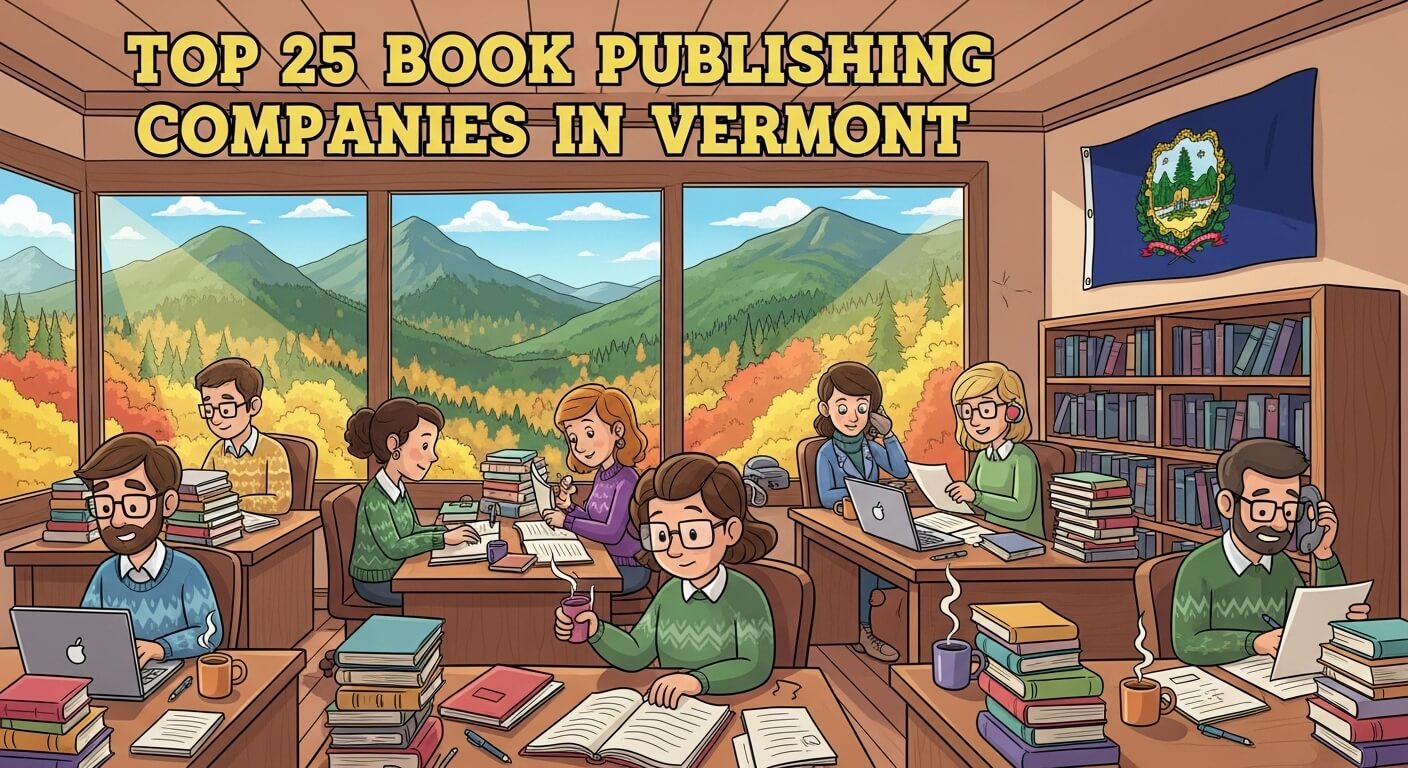 Top 25 Book Publishing Companies in Vermont 2025