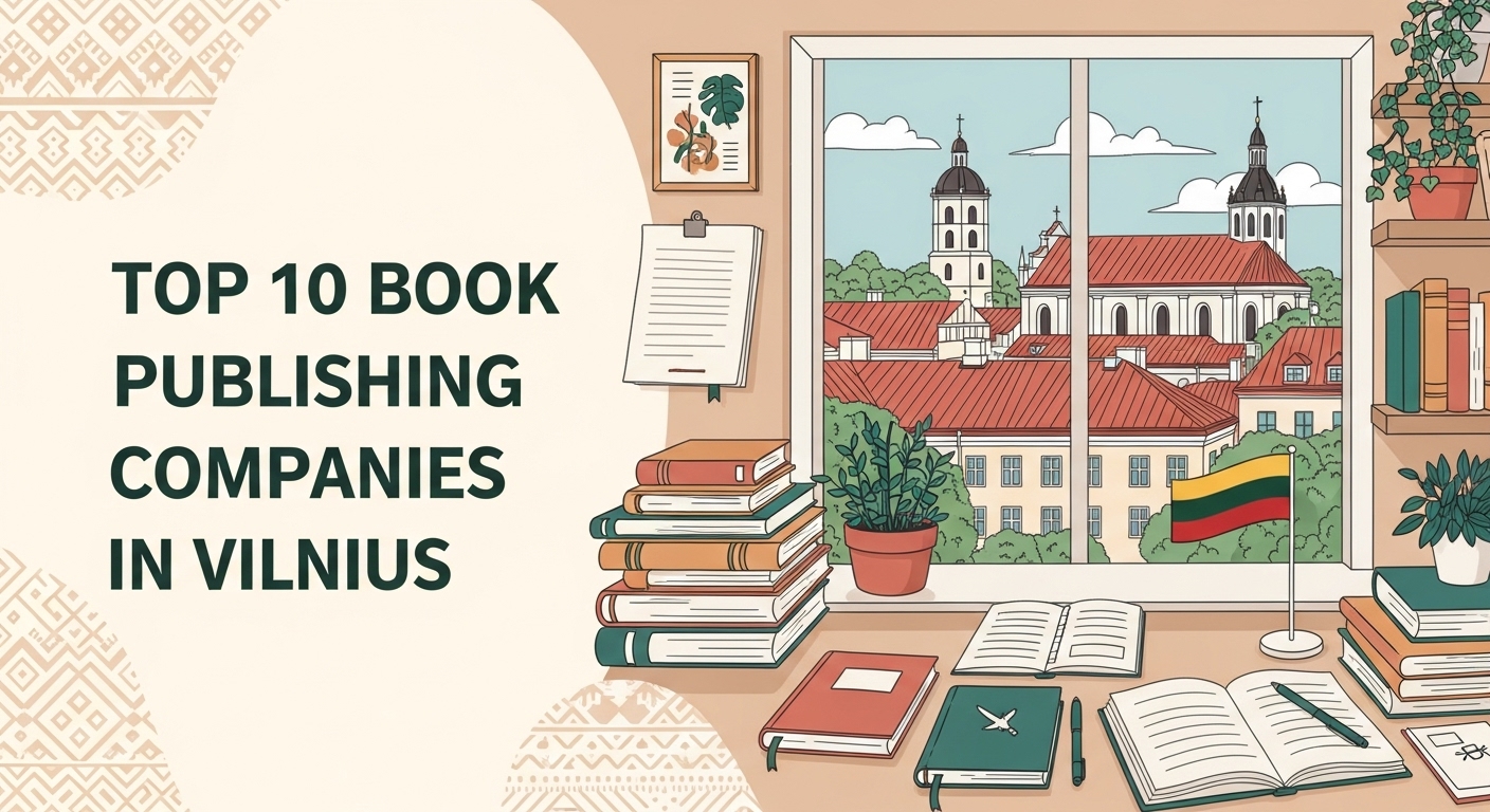 Top 10 Book Publishing Companies in Vilnius 2025
