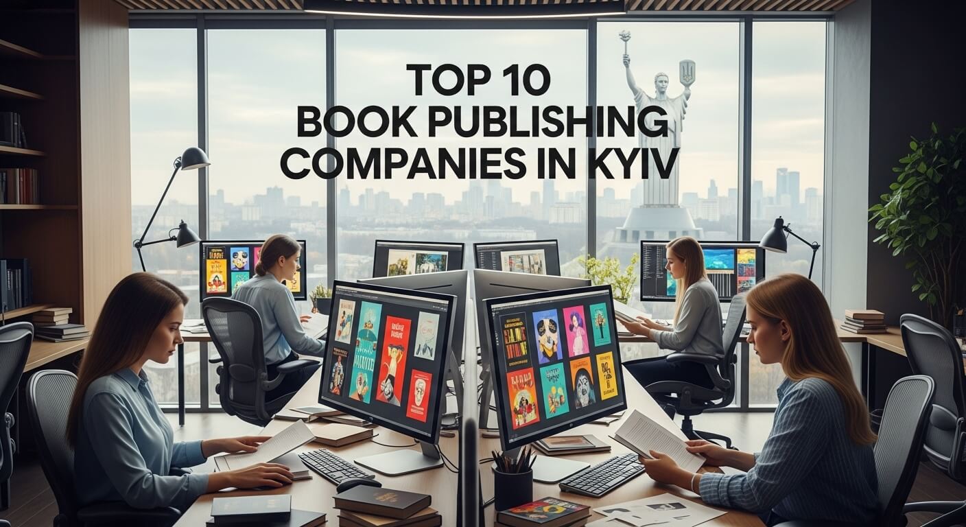 Top 10 Book Publishing Companies in Kyiv 2025