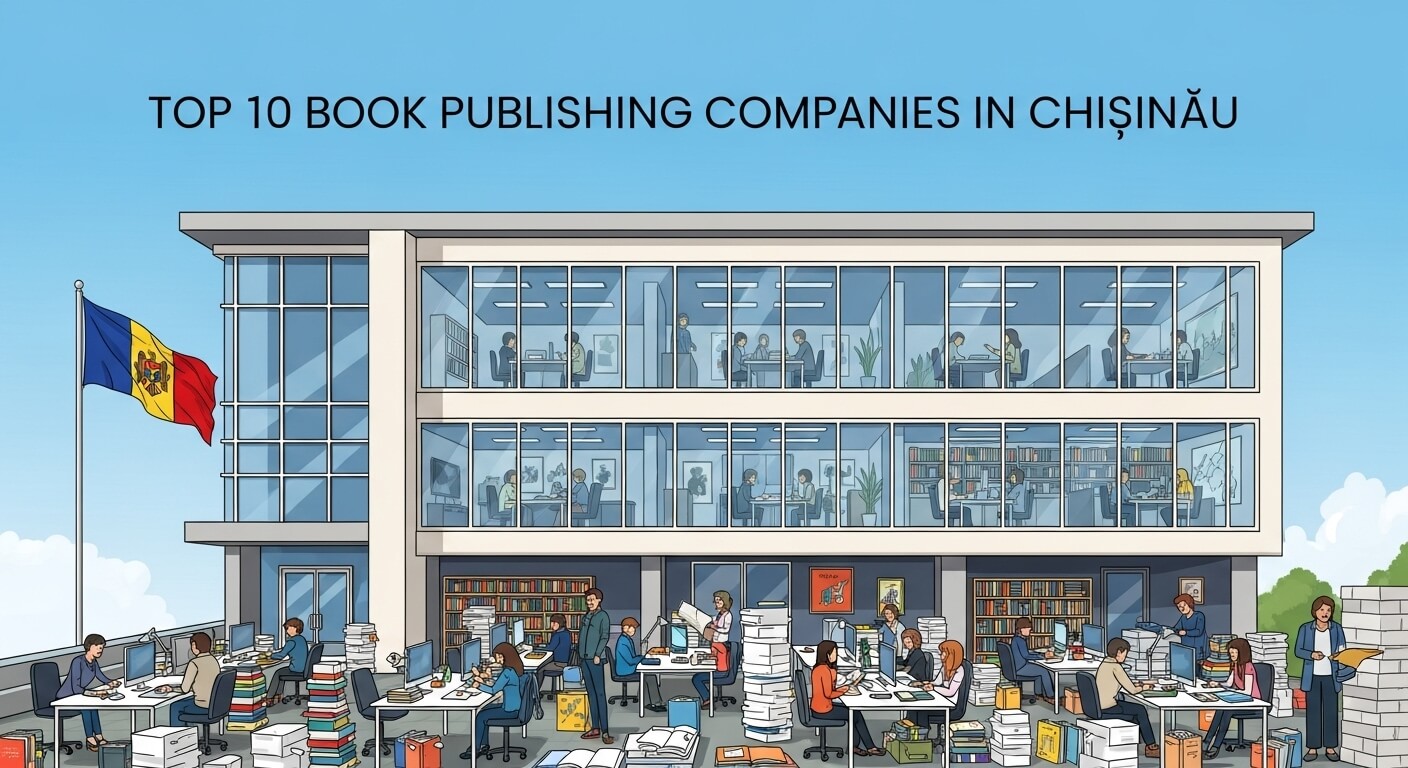 Top 10 Book Publishing Companies in Chișinău 2025