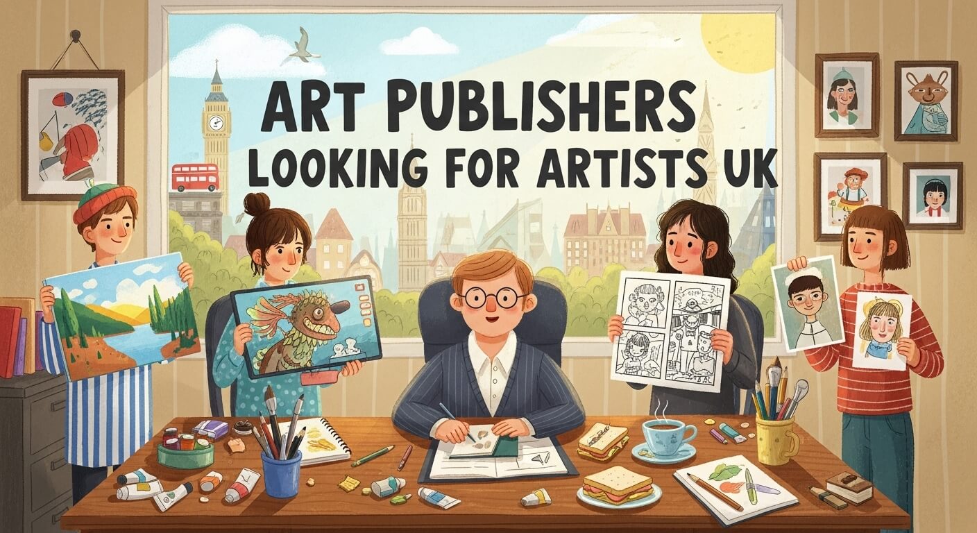 Top 15 Art Publishers Looking for Artists UK