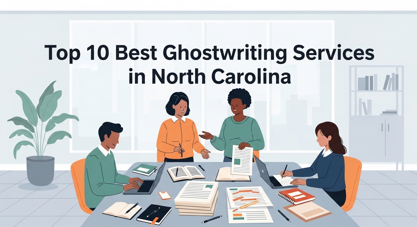 Top 10 Best Ghostwriting Services in North Carolina for 2026