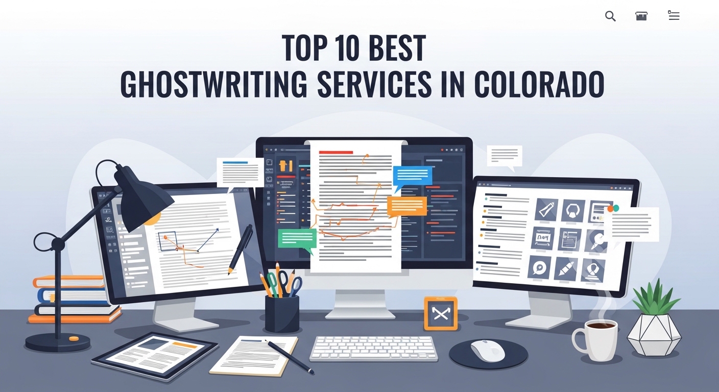 Top 10 Best Ghostwriting Services in Colorado for 2026