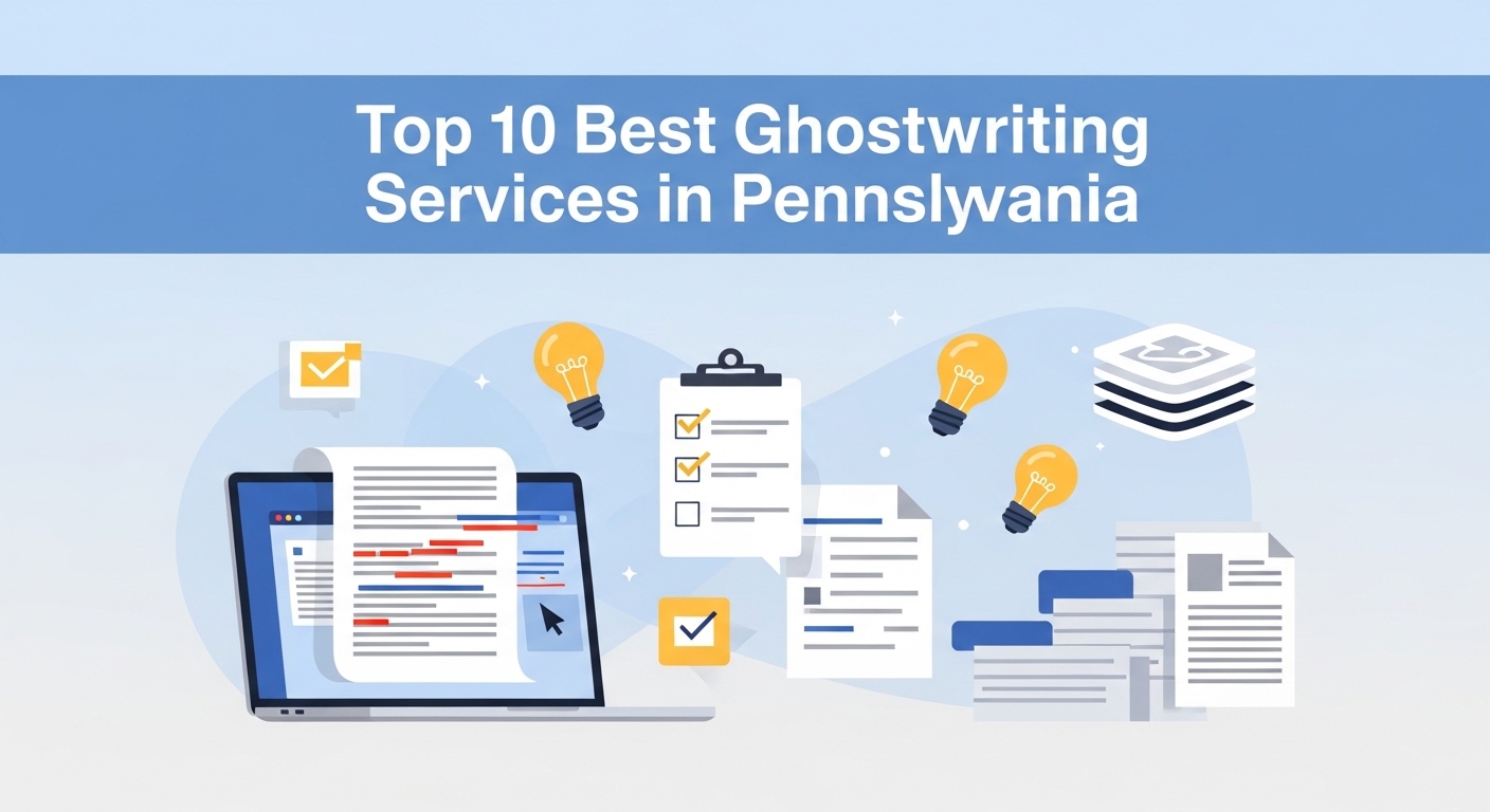 Top 10 Best Ghostwriting Services in Pennsylvania for 2026