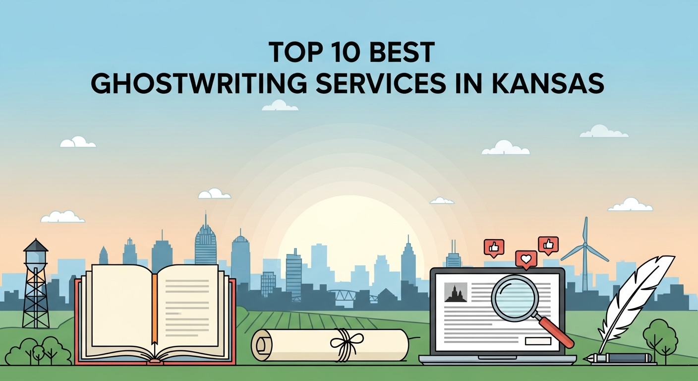 Top 10 Best Ghostwriting Services in Kansas for 2026