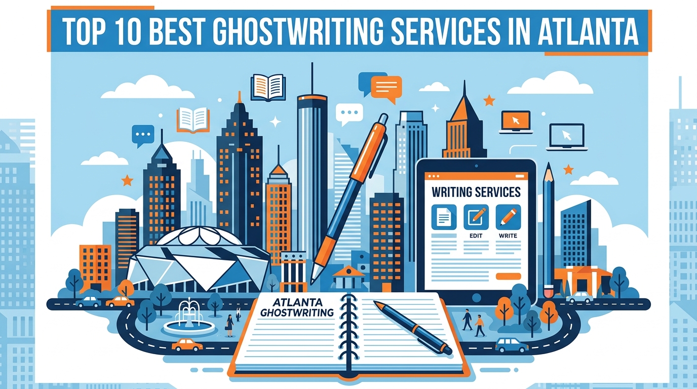 Top 10 Best Ghostwriting Services in Atlanta For 2026