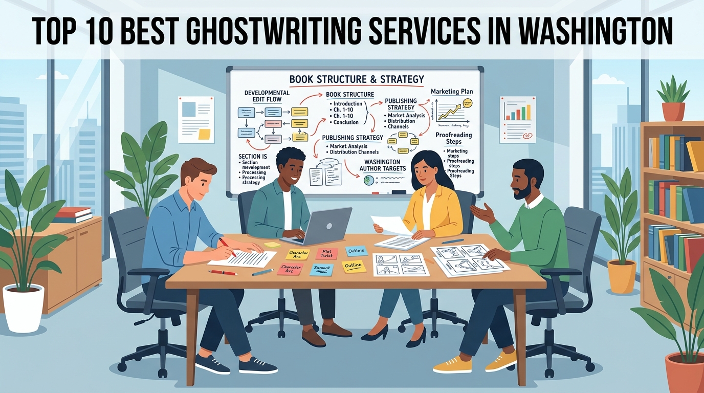 Top 10 Best Ghostwriting Services in Washington for 2026