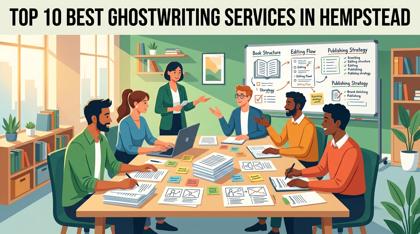Top 10 Best Ghostwriting Services in Hempstead for 2026
