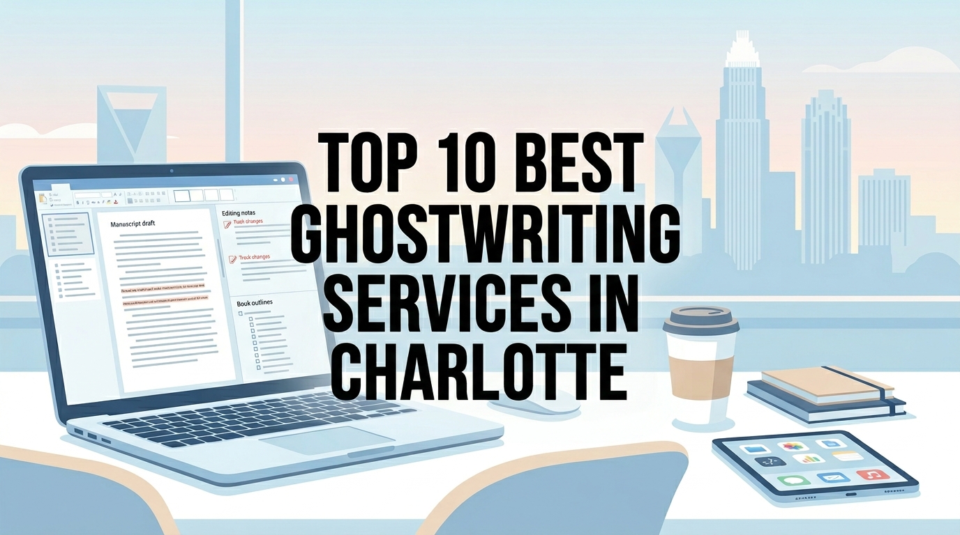 Top 10 Best Ghostwriting Services in Charlotte For 2026
