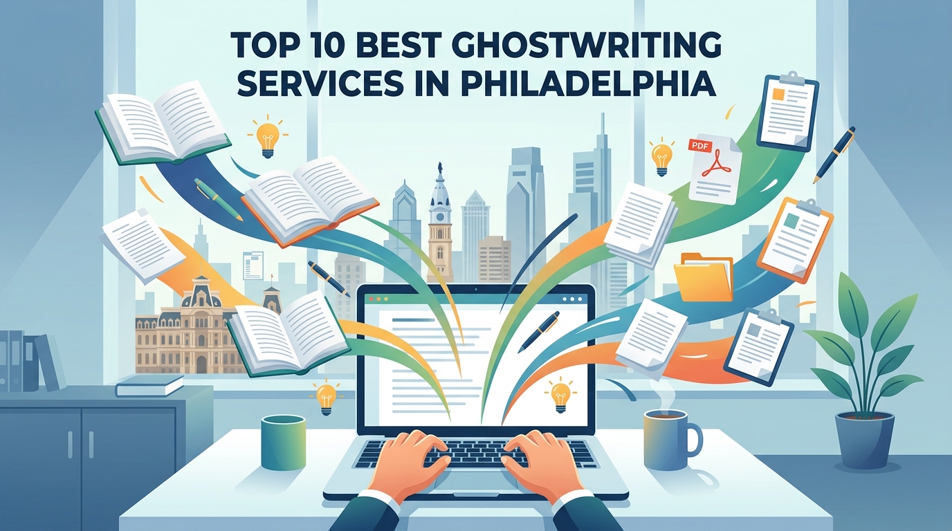 Top 10 Best Ghostwriting Services in Philadelphia For 2026