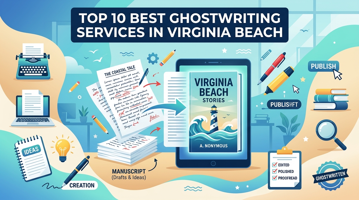 Top 10 Best Ghostwriting Services in Virginia Beach For 2026