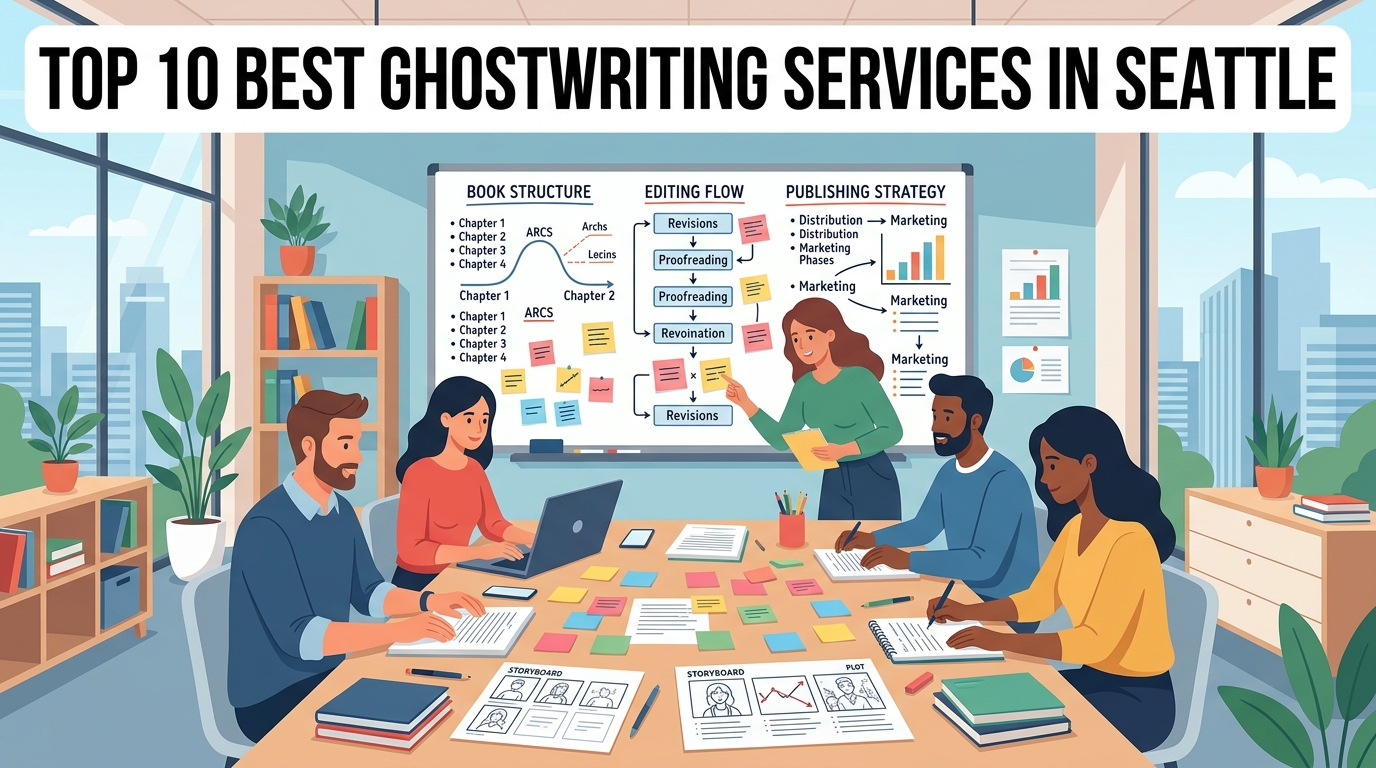 Top 10 Best Ghostwriting Services in Seattle for 2026