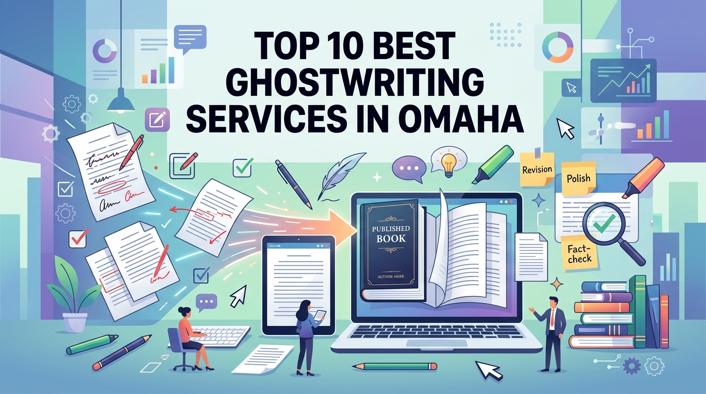 Top 10 Best Ghostwriting Services in Omaha For 2026