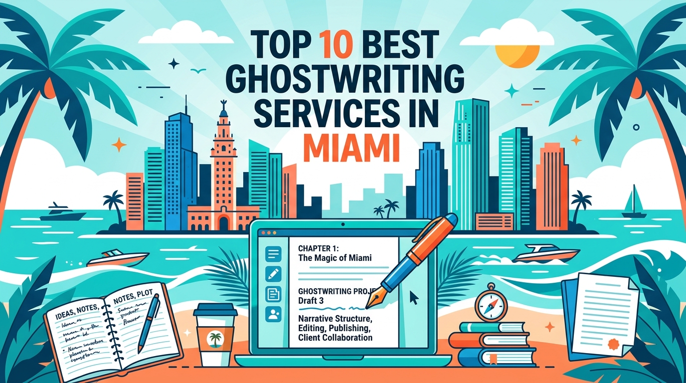 Top 10 Best Ghostwriting Services in Miami For 2026