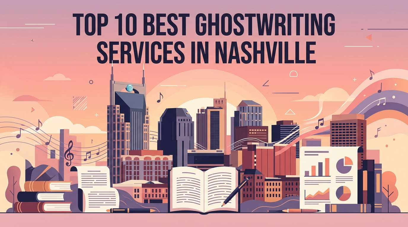 Top 10 Best Ghostwriting Services in Nashville For 2026