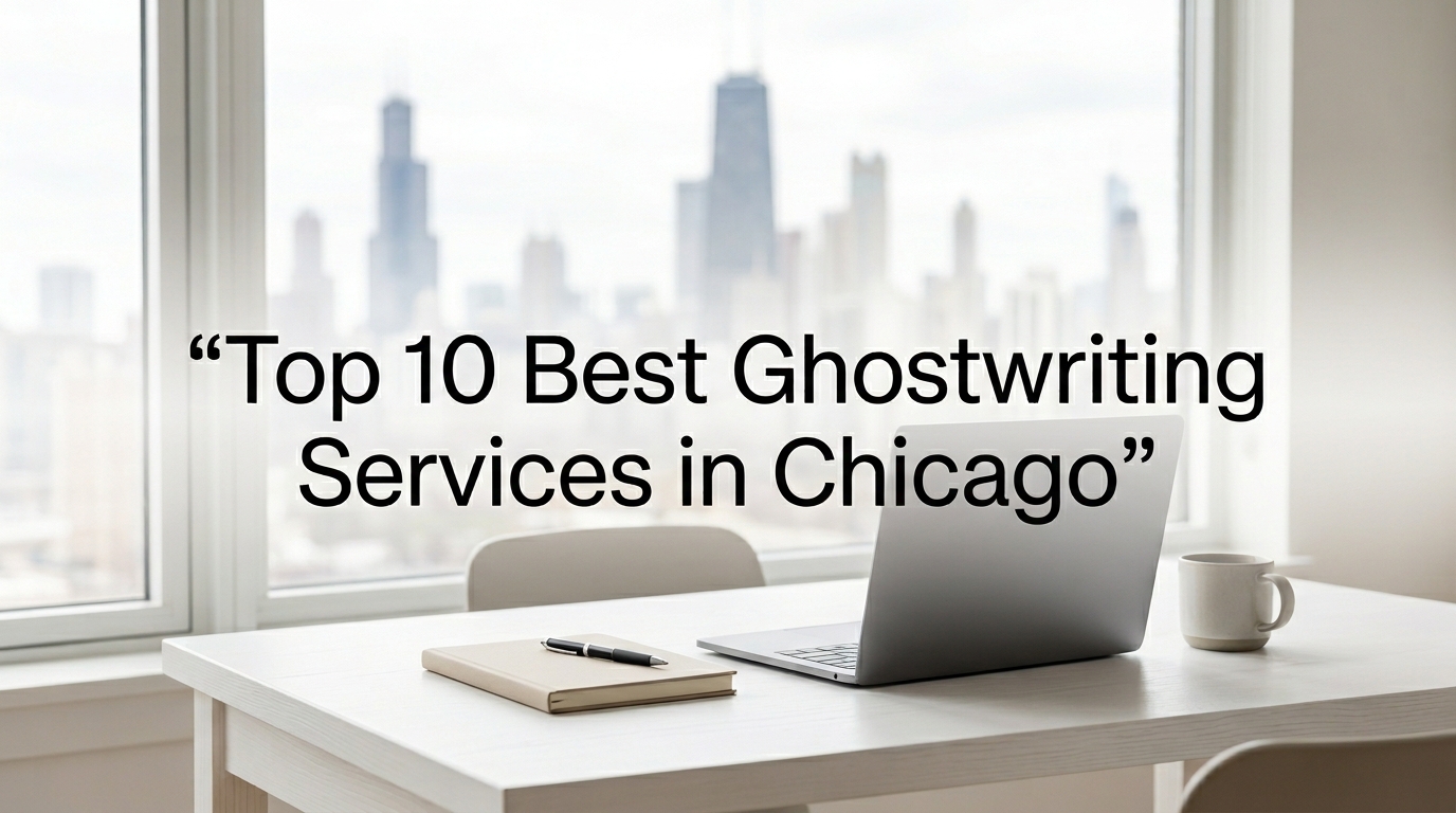 Top 10 Best Ghostwriting Services in Chicago For 2026