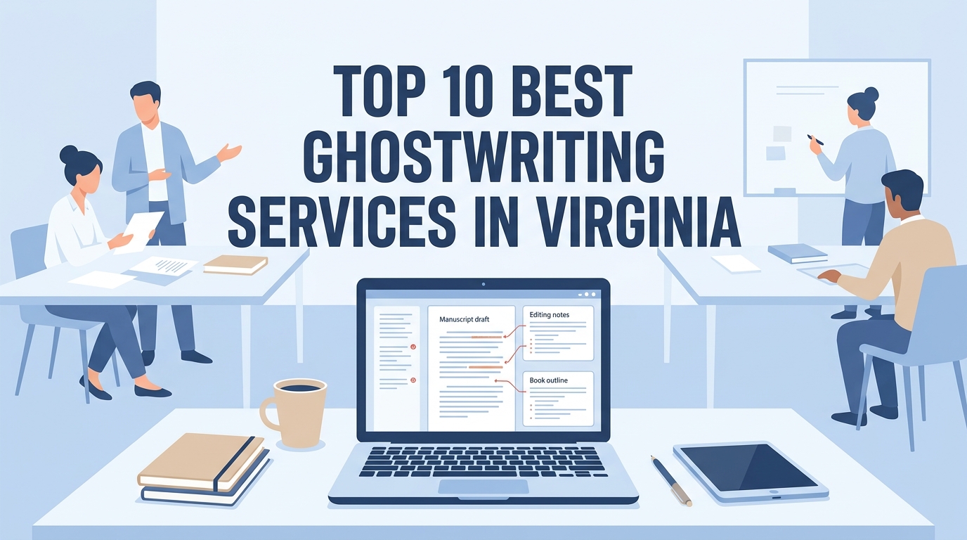 Top 10 Best Ghostwriting Services in Virginia for 2026