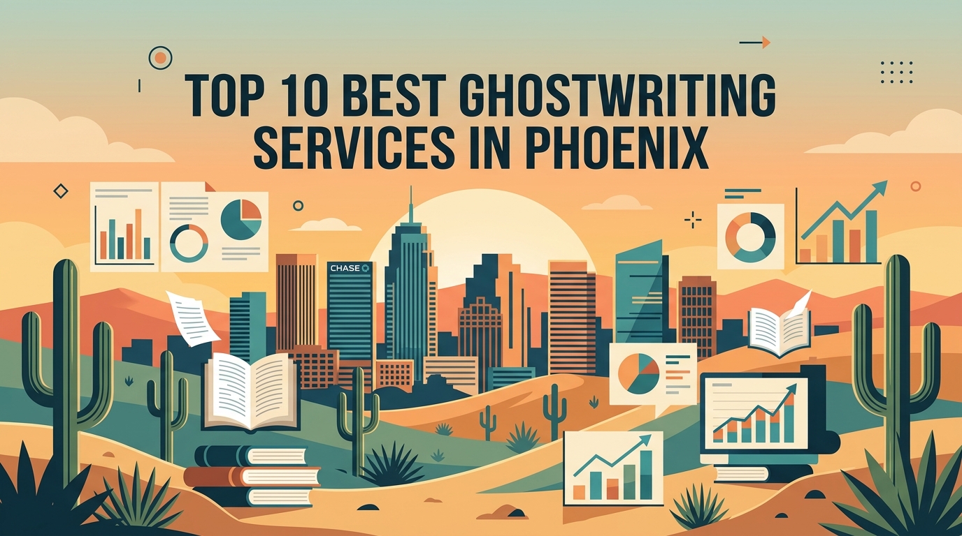 Top 10 Best Ghostwriting Services in Phoenix For 2026