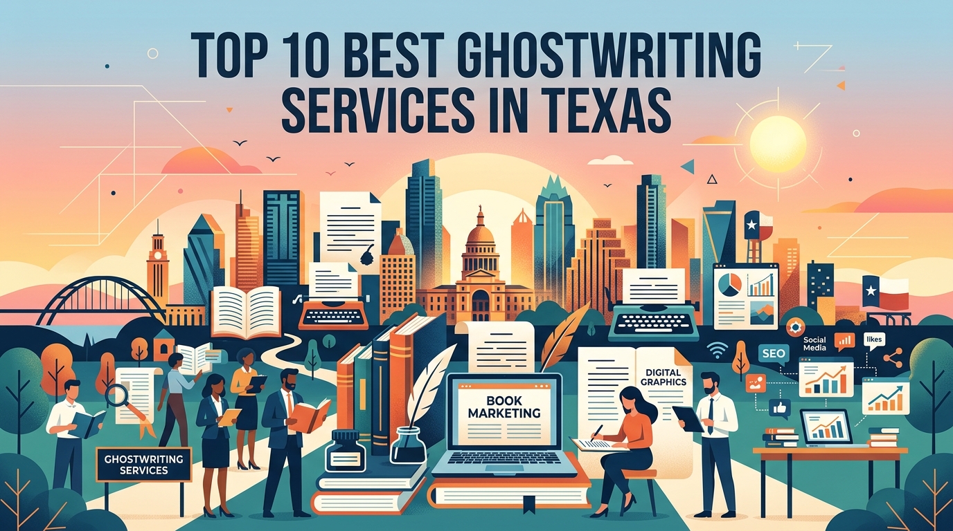Top 10 Best Ghostwriting Services in Texas for 2026