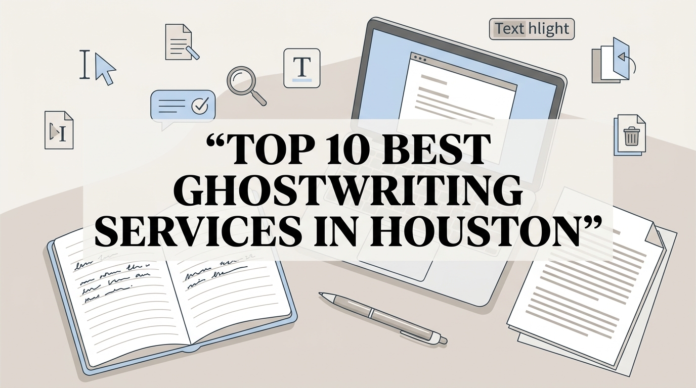 Top 10 Best Ghostwriting Services in Houston For 2026