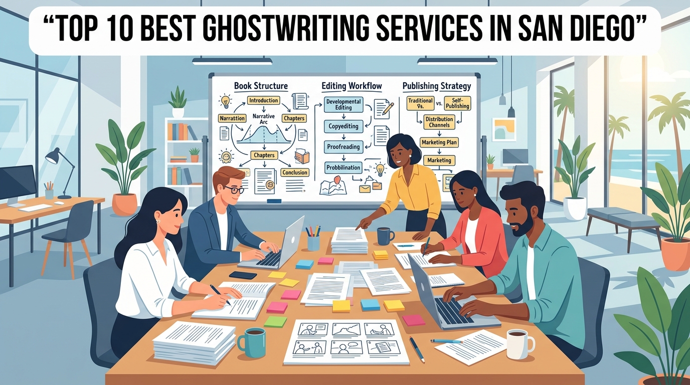 Top 10 Best Ghostwriting Services in San Diego for 2026