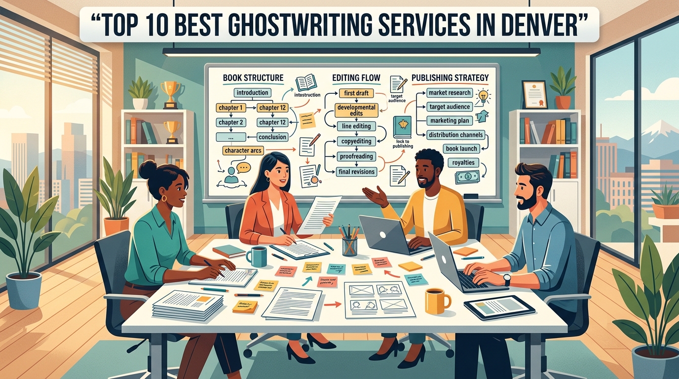 Top 10 Best Ghostwriting Services in Denver for 2026